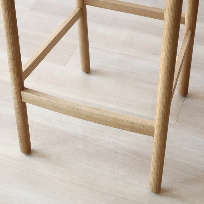 オールド 飛騨の家具 日進木工 nissin カウンターチェア ナラ材 無垢材