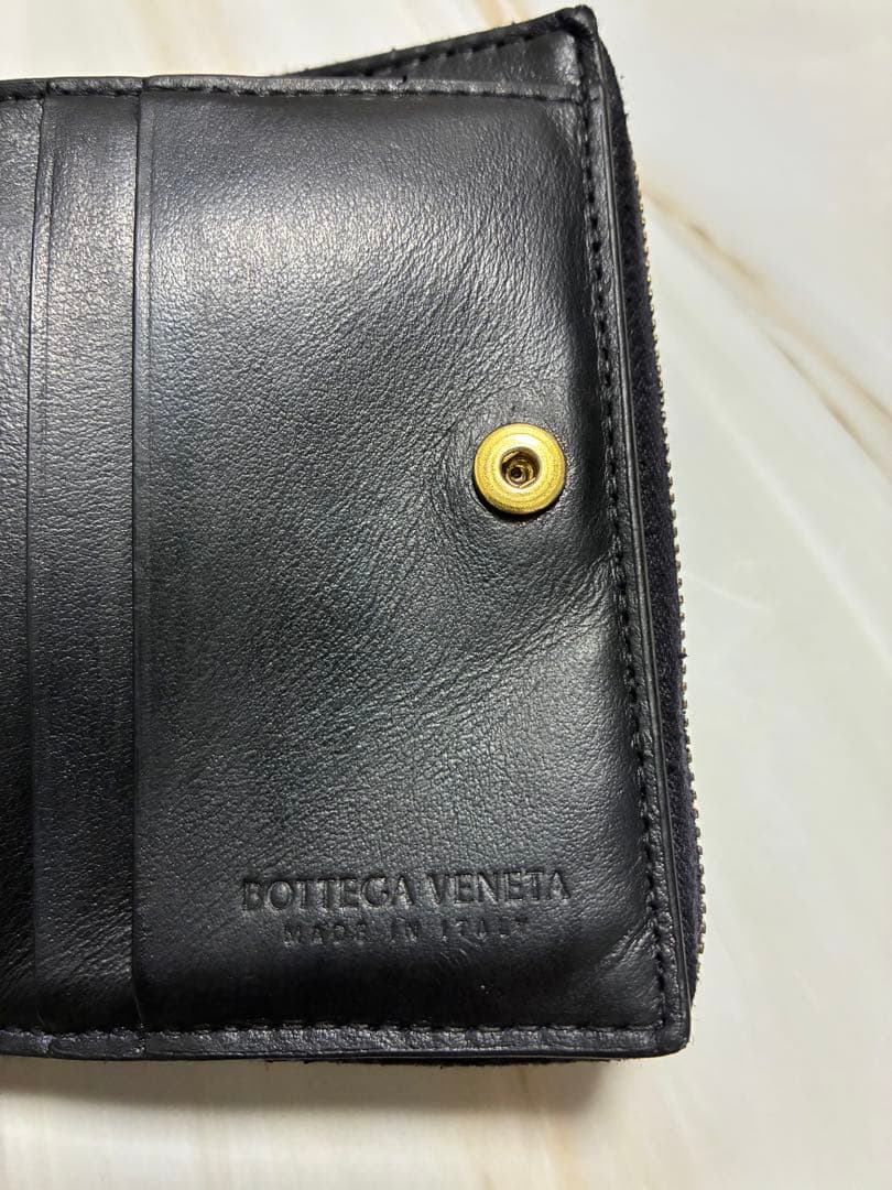 Y*s様 BOTTEGA VENETA カセット ジップアラウンドウォレット ブ