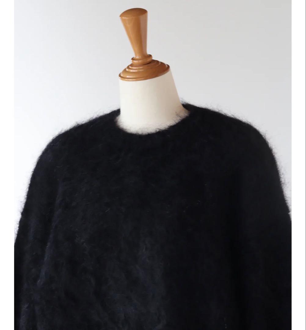 新品　St.cecilia モヘアニット　ブラック　girlish