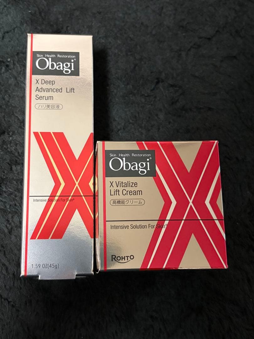 Obagi X ハリ美容液 高機能クリーム 2点セット