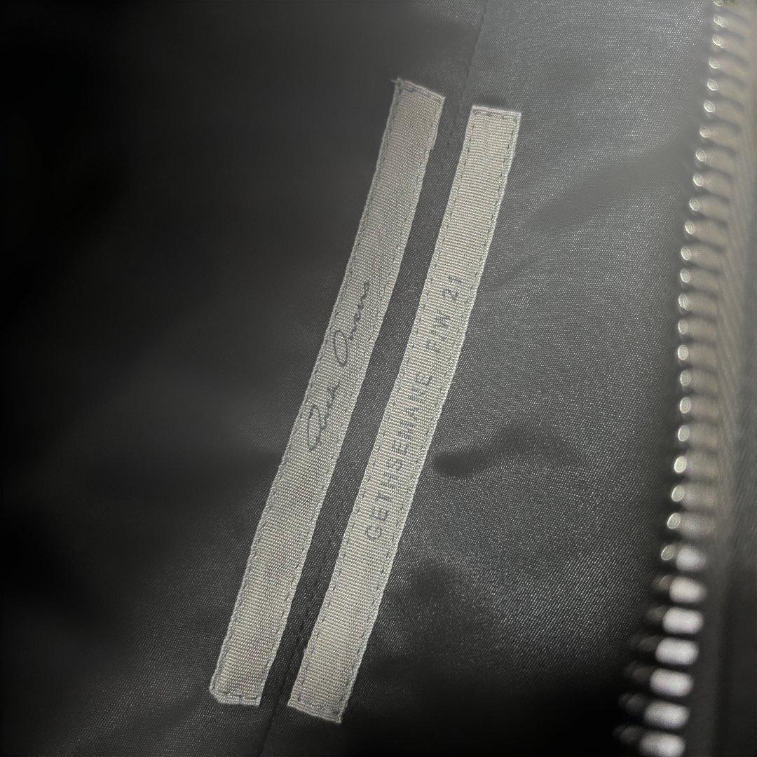 21FW Rick Owens JUMBO PETER FLIGHT 48 黒