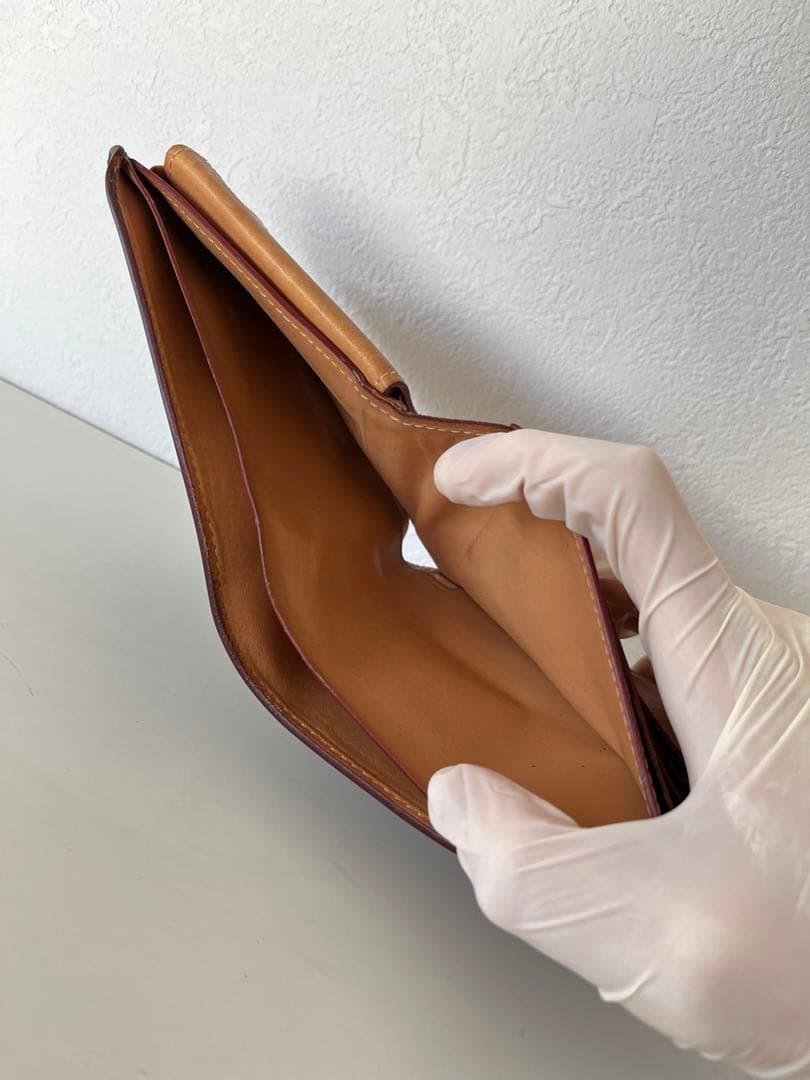 GANZO コードバン　小銭入れ付き二つ折り財布