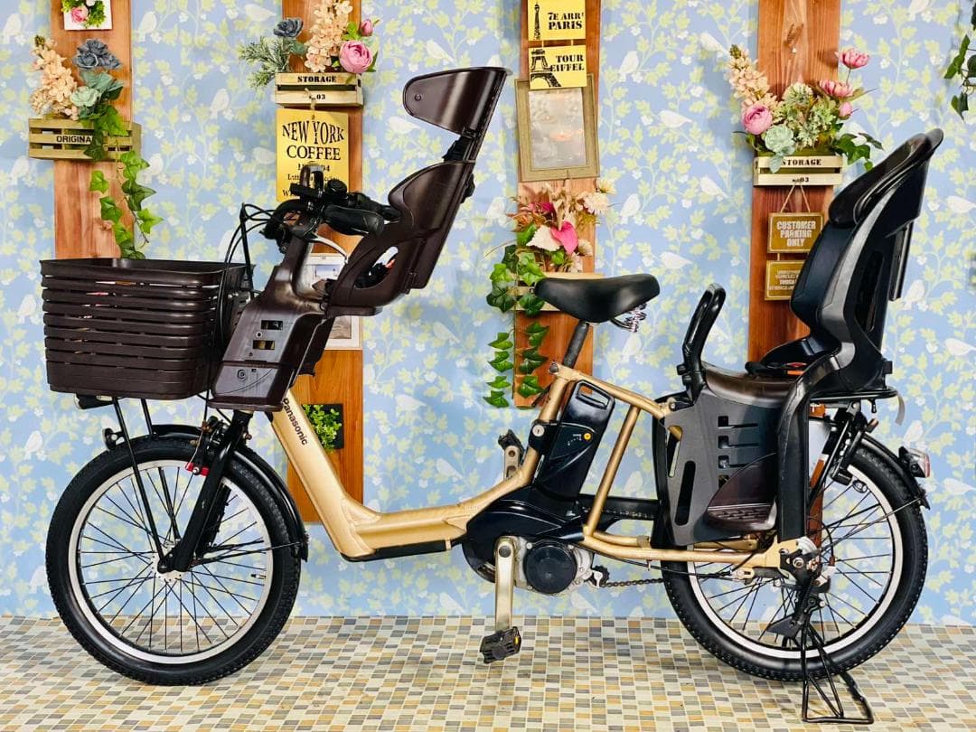 お値下げ可能《PANASONIC》20インチ電動自転車ギュットアニーズ1823