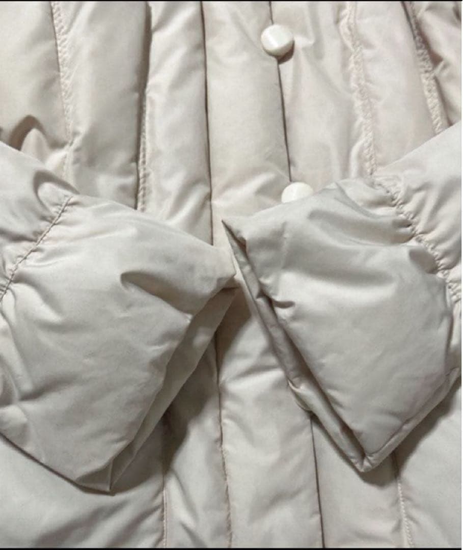 美品　Leilian レリアン　ダウンコート　ロング　ショールカラー　女優襟