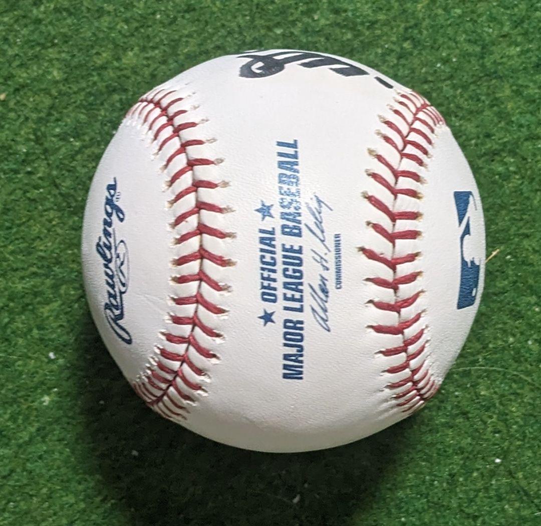 王貞治氏　直筆サインボール　MLB公式球