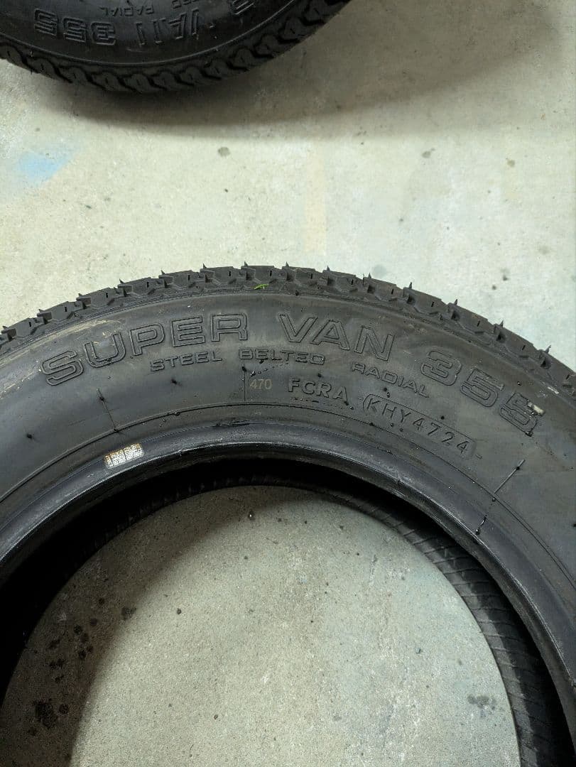 ヨコハマタイヤ　軽トラ　145R12　6PR（４本セット）