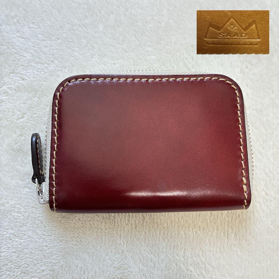 新品未使用　SAADサード　本革レザーケース ブラウン サドルレザー