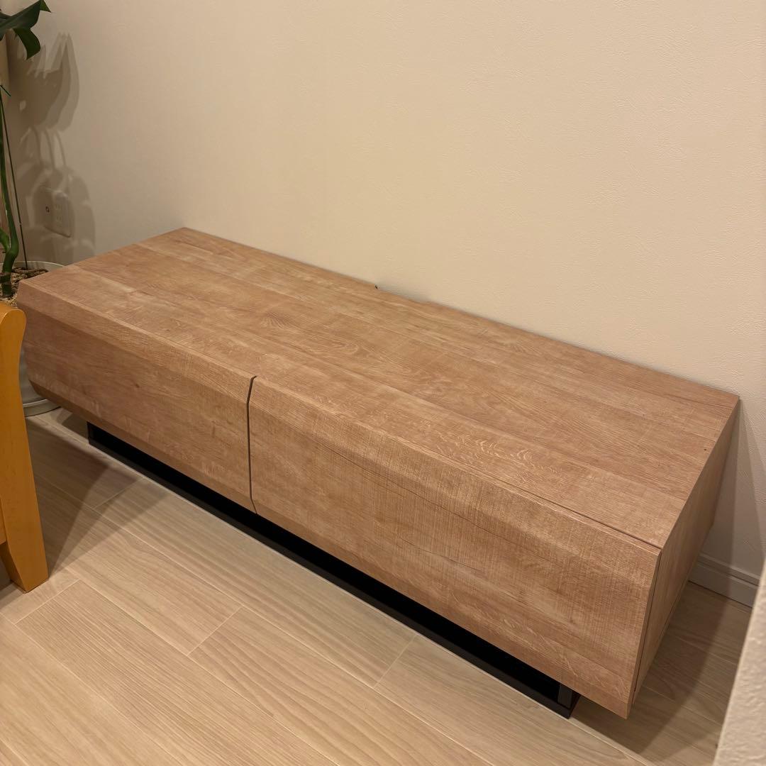 木目 ナチュラルブラウン テレビ台 120cm白井産業