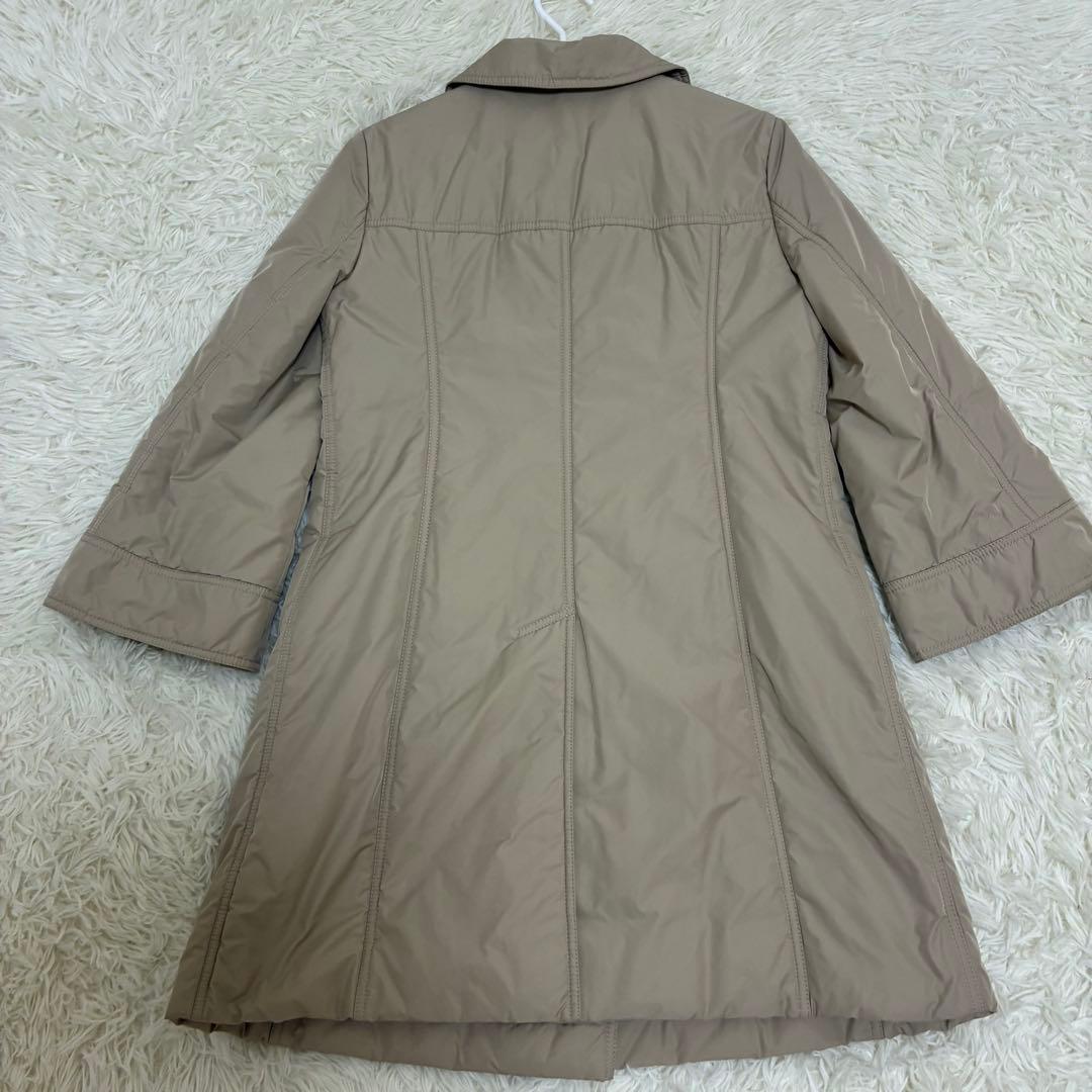 BURBERRY LONDON　トレンチコート　メガチェック　ポリエステル　40