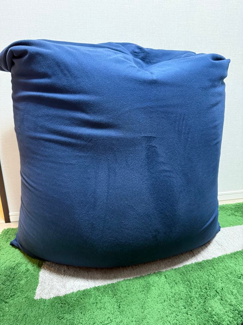 Yogibo U字型クッション+ベース ピンク・ネイビー