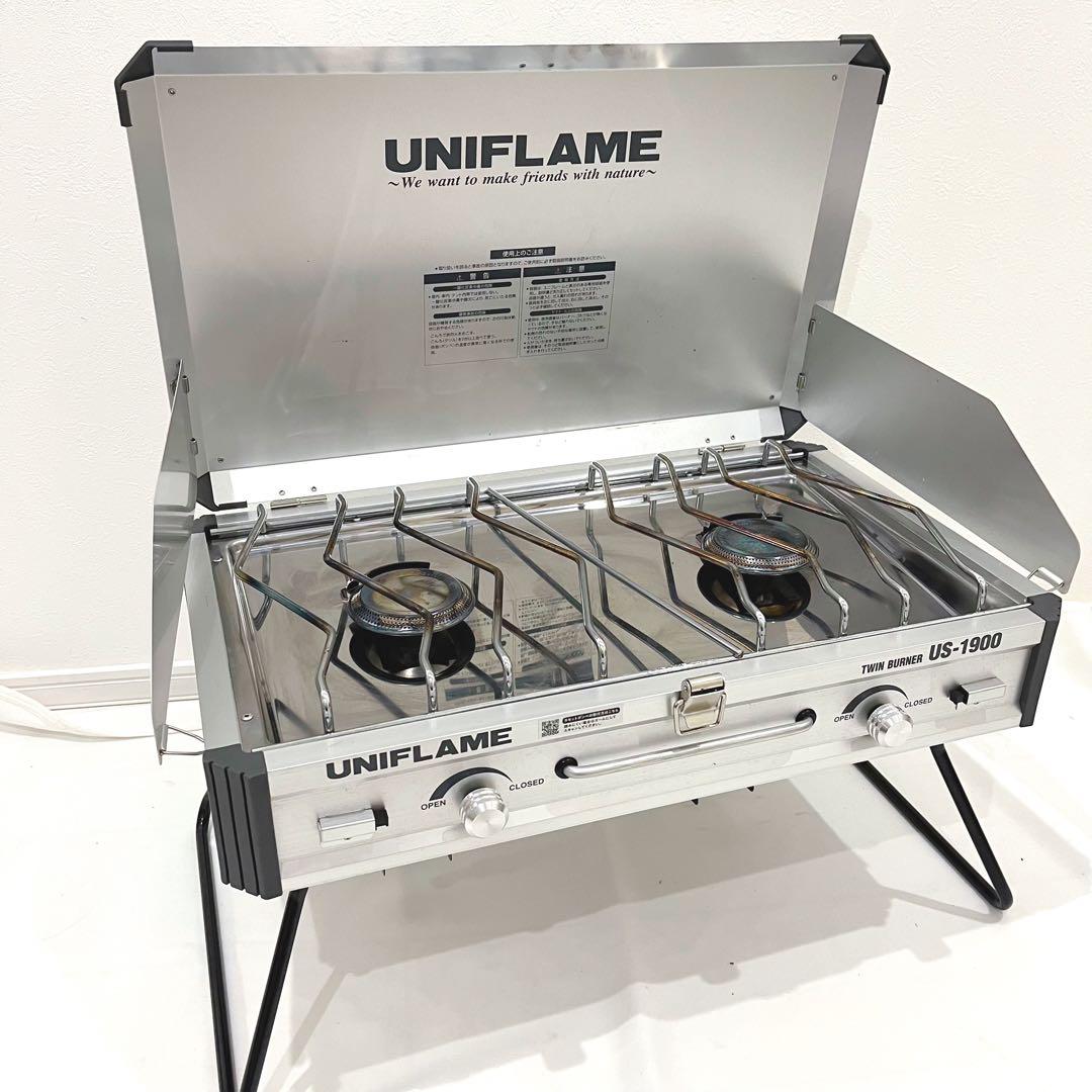 UNIFLAME ユニフレーム ツーバーナー US-1900&キッチンスタンドⅢ