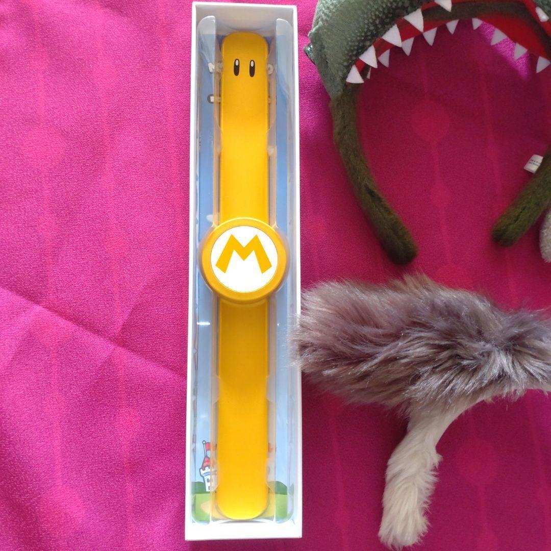 り*》様 ★USJ マリオ 激レア　パワーアップバンド　ゴールド　金　2周年 数