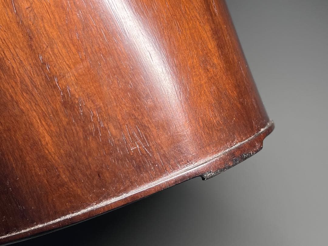 古美術　唐木　黄花梨　筆筒　筆立　素工　文房具　木製　置物　時代物　旧蔵