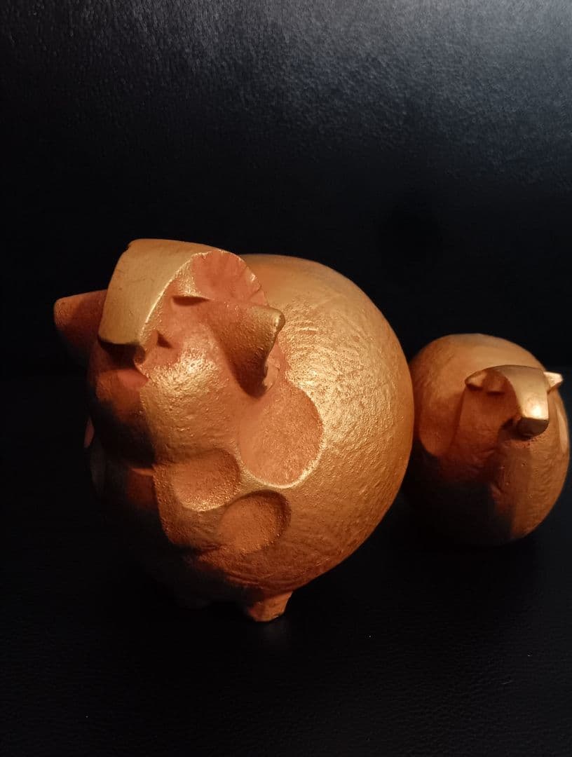 sotaro saegusa 作 昭和レトロ ヴィンテージ 置物 縁起物