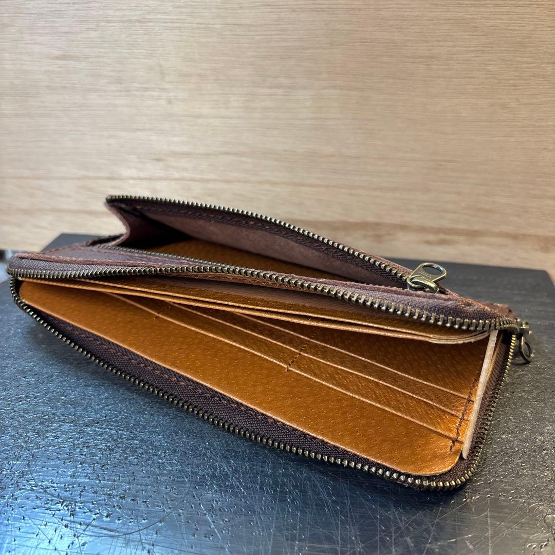 2色レザー長財布(大)