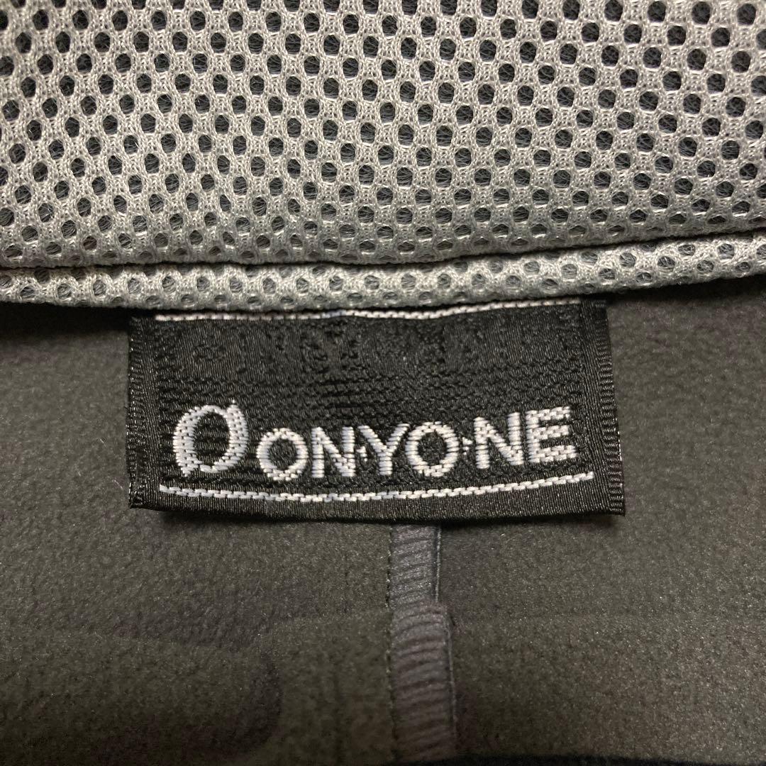 【美品】オンヨネONYONEスキーパンツ ハーフパンツスキーウェアSSメンズ黒