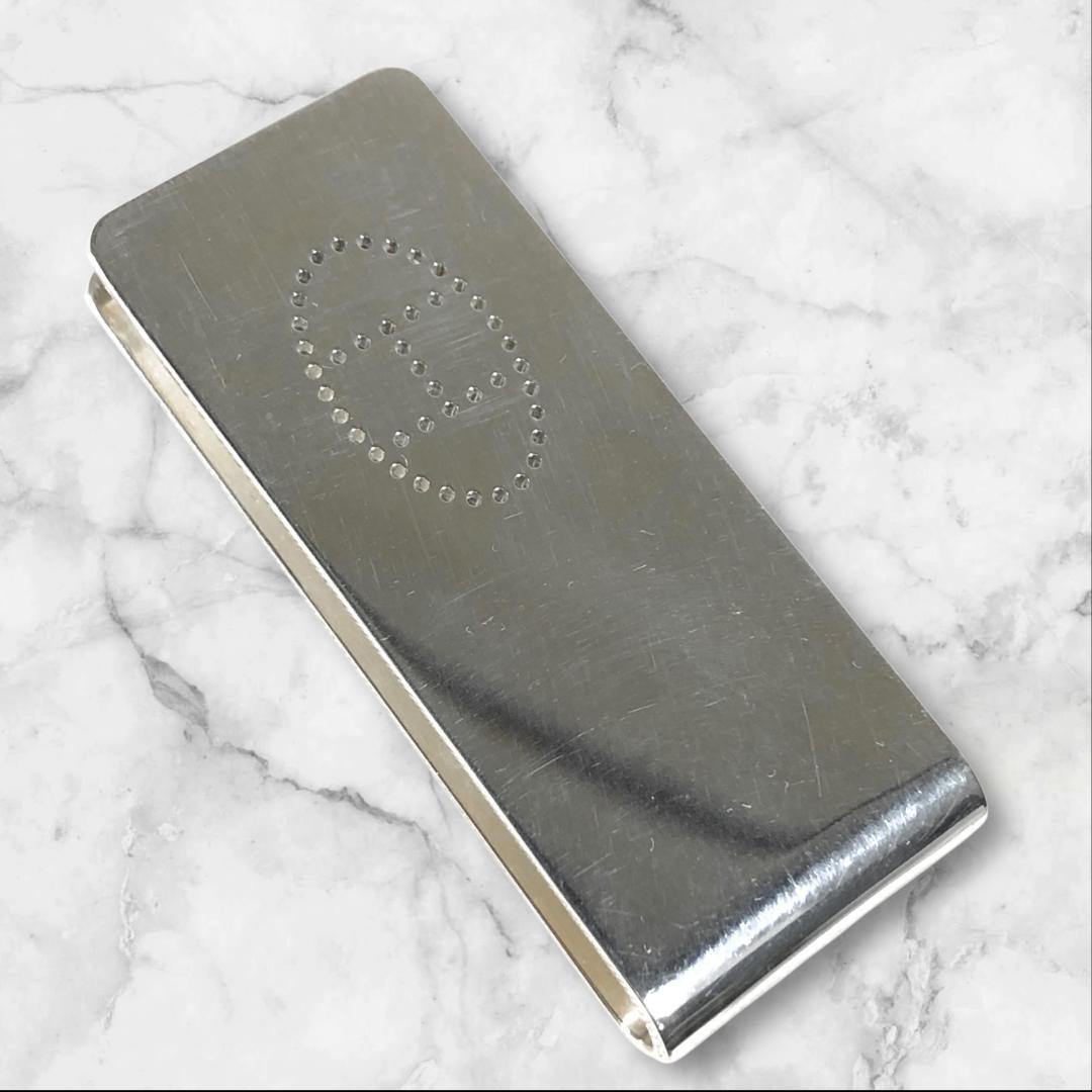 エルメス HERMES マネークリップ エブリン Ag925 財布 Hロゴ