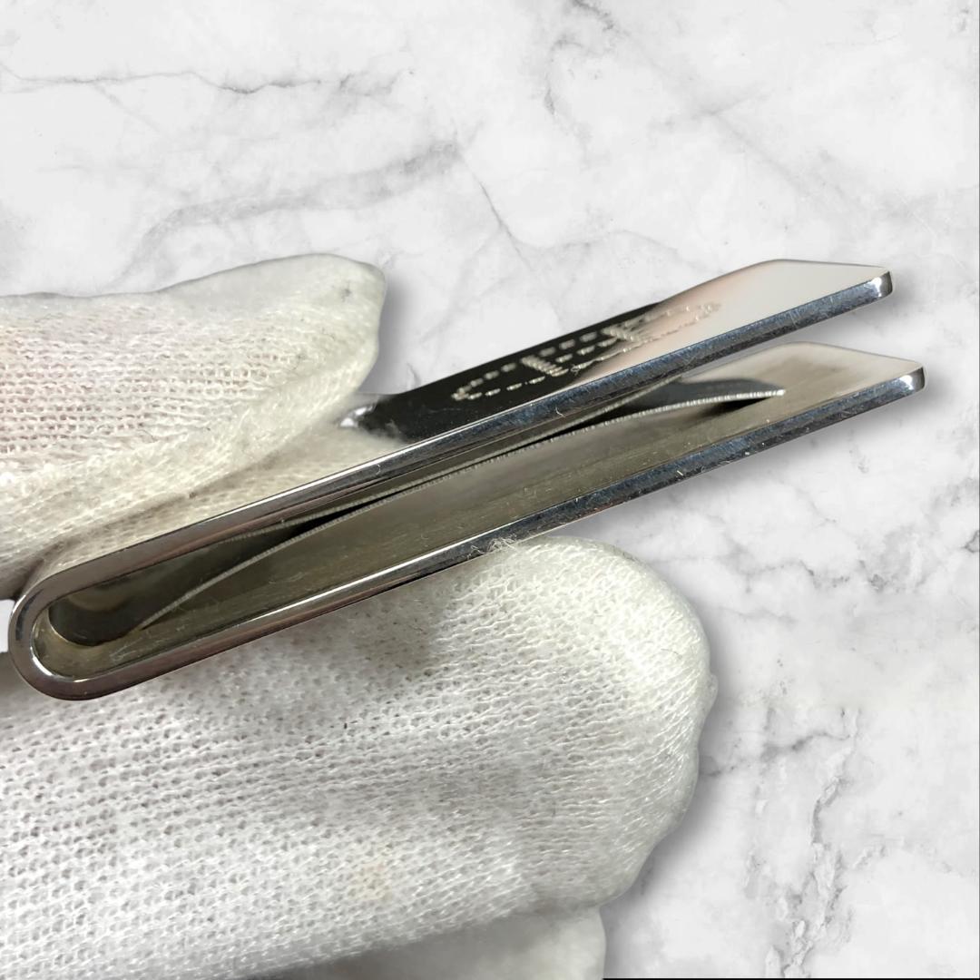 エルメス HERMES マネークリップ エブリン Ag925 財布 Hロゴ