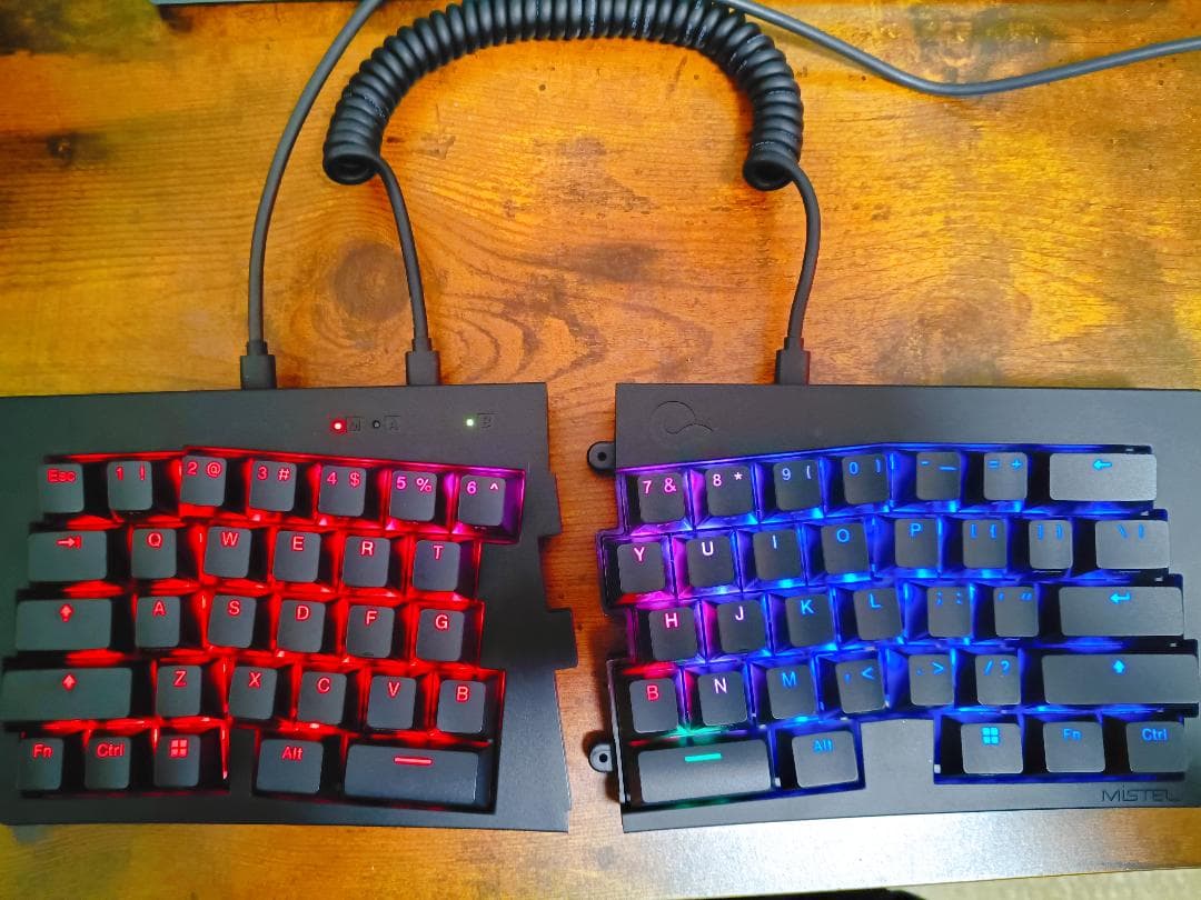 キーボード MiSTEL MD600 Alpha + BRIMFORD MF34