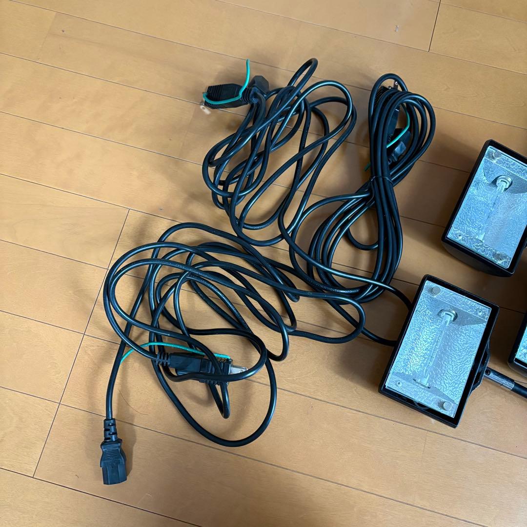 【中古】ハロゲンスポットライト４本