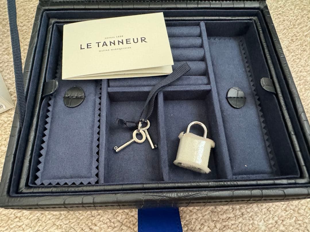 [Le Tanneur]ルタヌア ジュエリーボックス&ウォッチボックス新品未使用