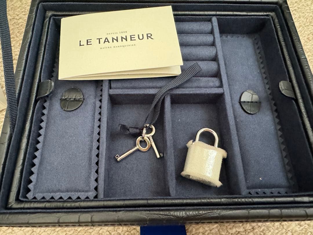[Le Tanneur]ルタヌア ジュエリーボックス&ウォッチボックス新品未使用
