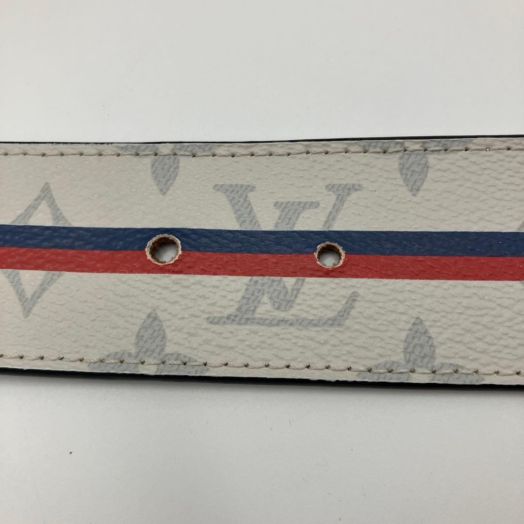 LOUIS VUITTON モノグラム サンチュール スタンプ ベルト