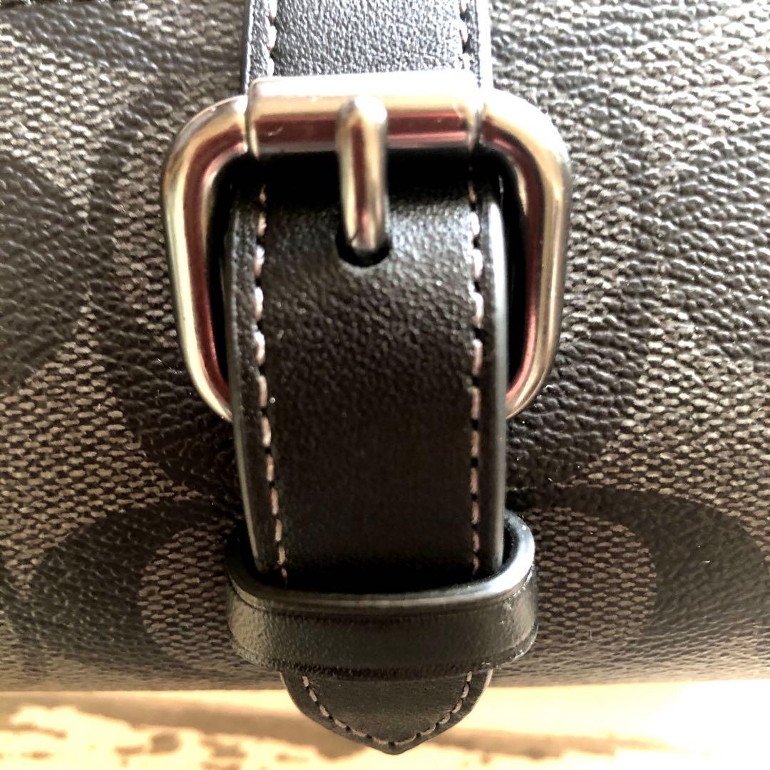 コーチ 腕時計ケース COACH /トラベル/キャンバス レザー/極美品