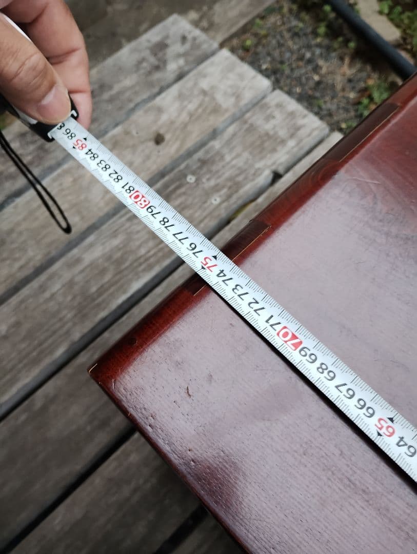 美品　折りたたみ式文机