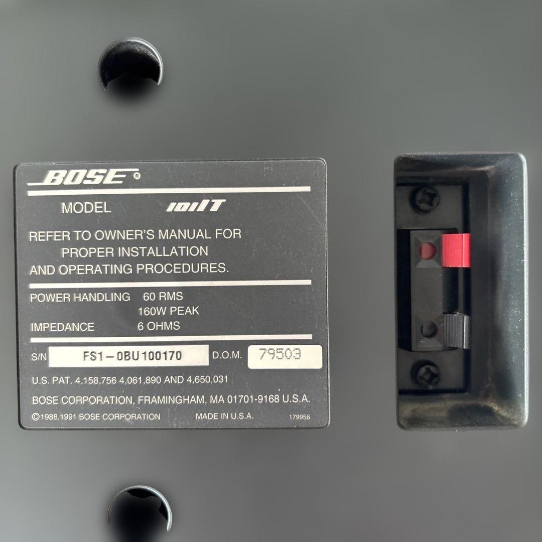 BOSEスピーカー　101 IT