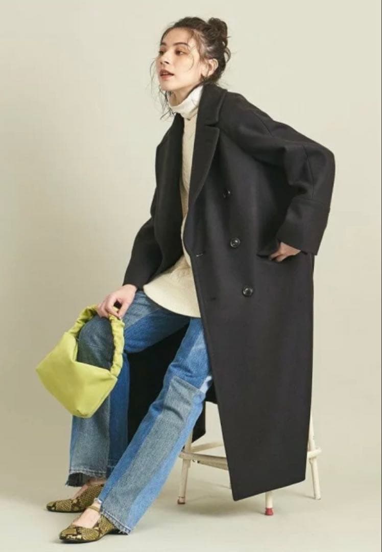 beauty&youth HAMILTON WOOL MIX ロングPコート