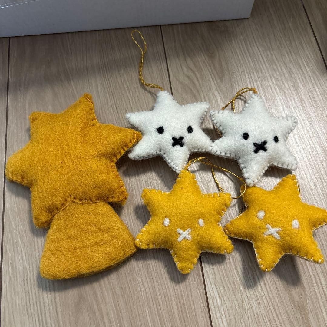 ミッフィークリスマスオーナメントセット スタジオクリップ