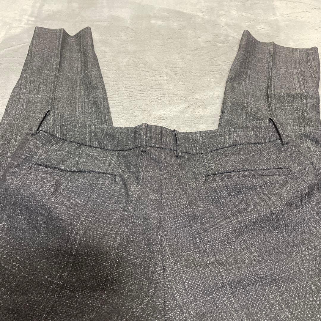 Hiltonヒルトン/チェック/セットアップパンツスーツ