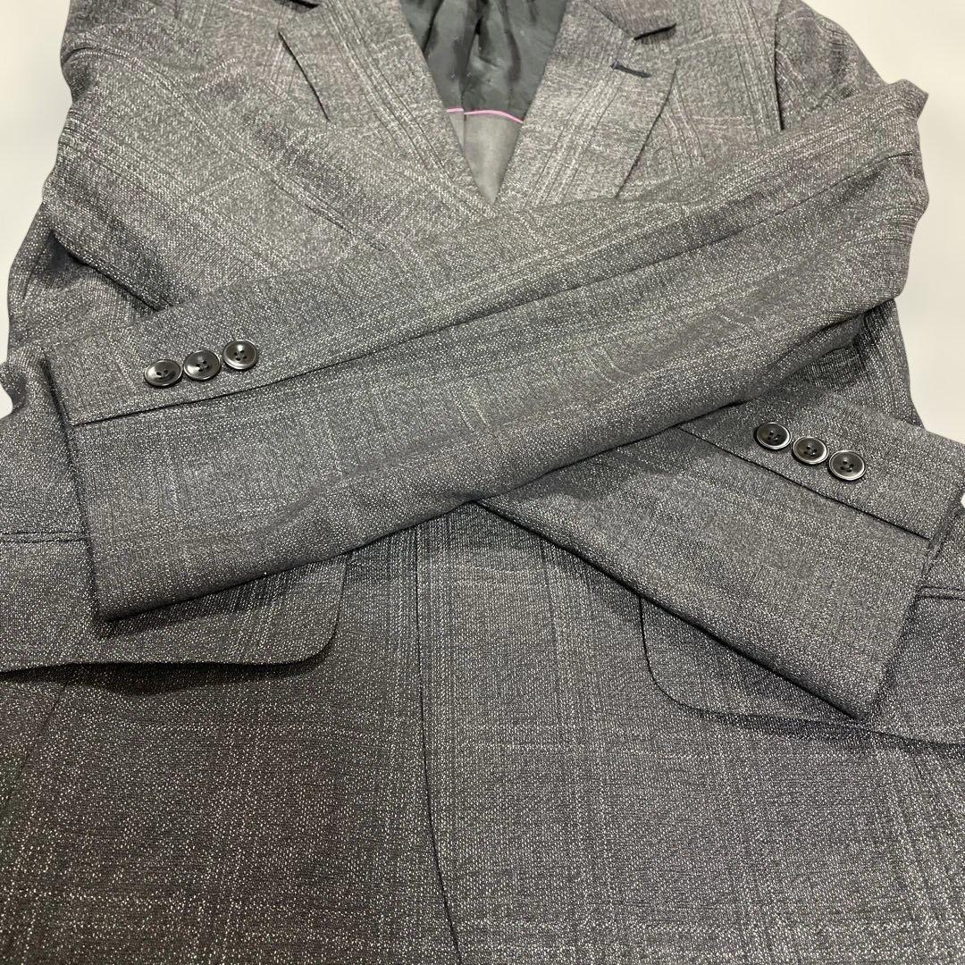 Hiltonヒルトン/チェック/セットアップパンツスーツ