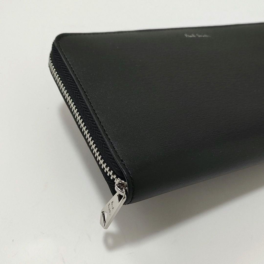 【新品未使用品】ポールスミス　長財布　ラウンドジップ　マルチストライプ　箱付き
