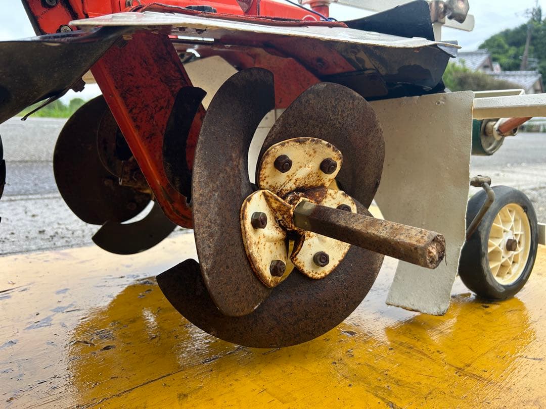 宮崎　クボタ マルチ管理機 TS750 畝立て ごぼう　管理機　マルチャー