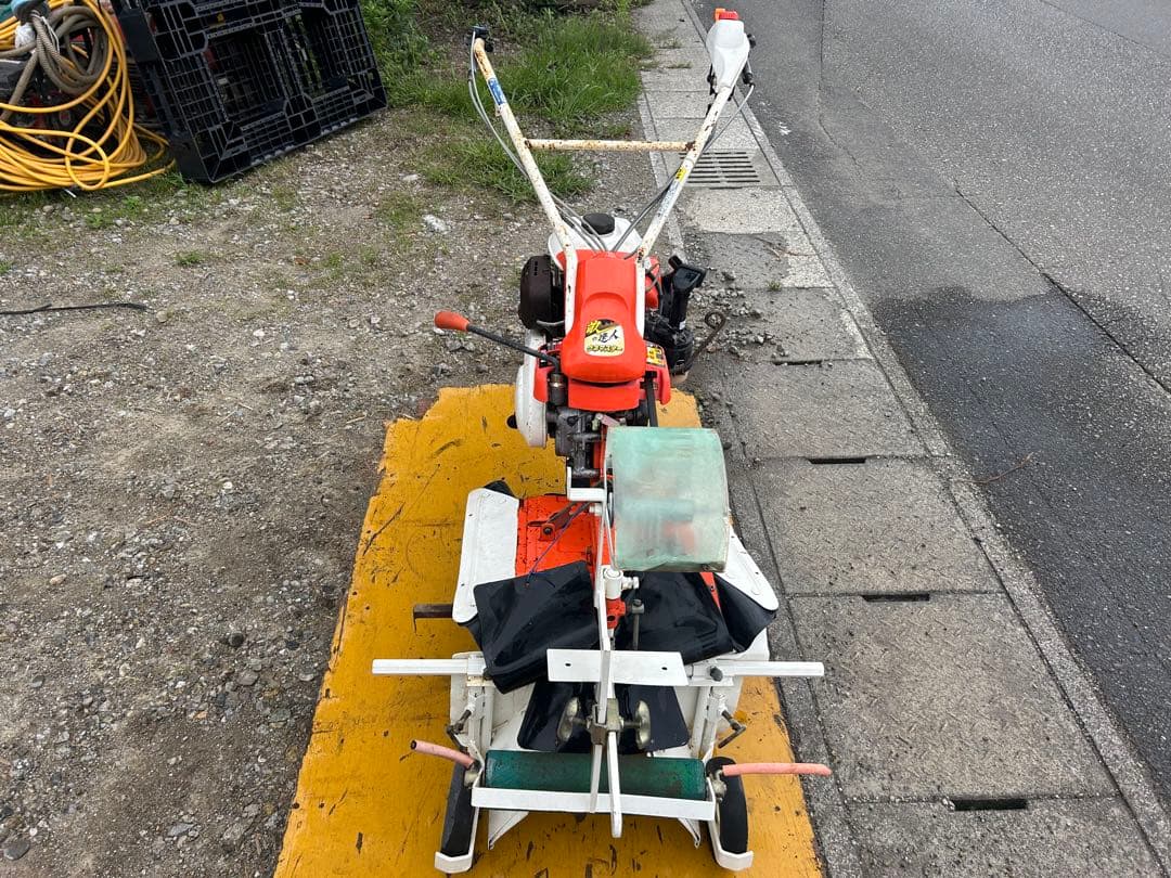 宮崎　クボタ マルチ管理機 TS750 畝立て ごぼう　管理機　マルチャー