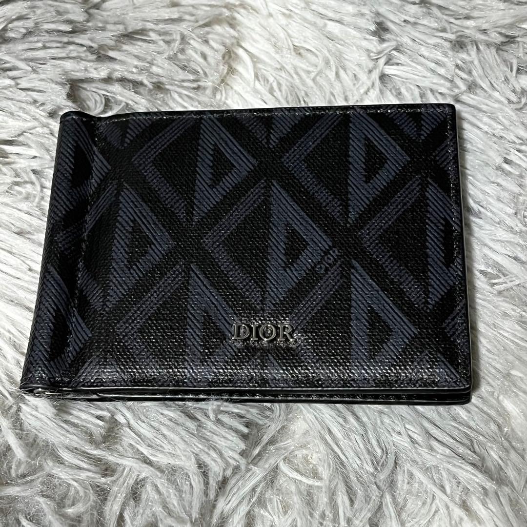 ✨️未使用級✨️ ディオール マネークリップ カードケース CD ダイヤモンド柄
