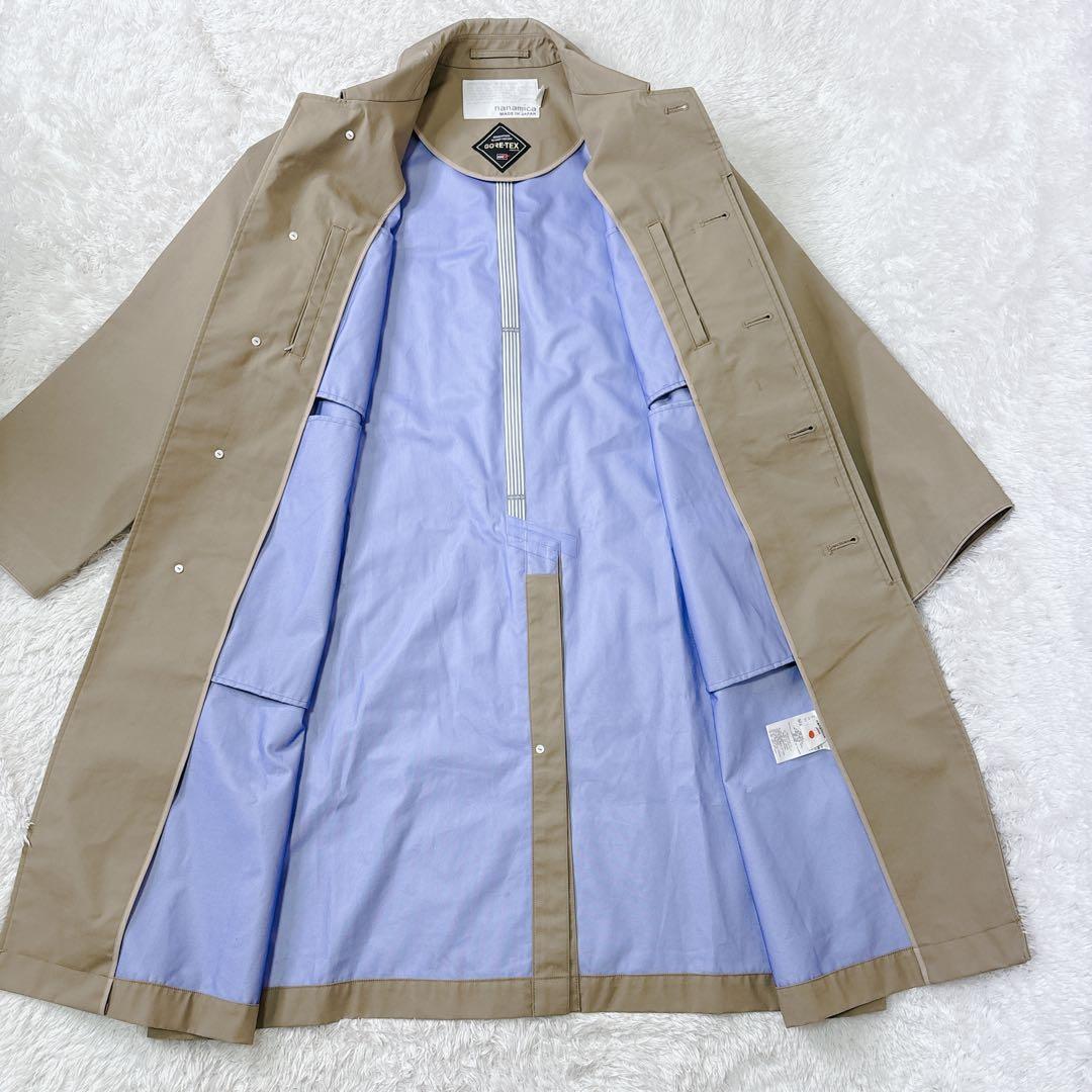 美品　着丈110 nanamica バルマカンコート　GORE-TEX 日本製