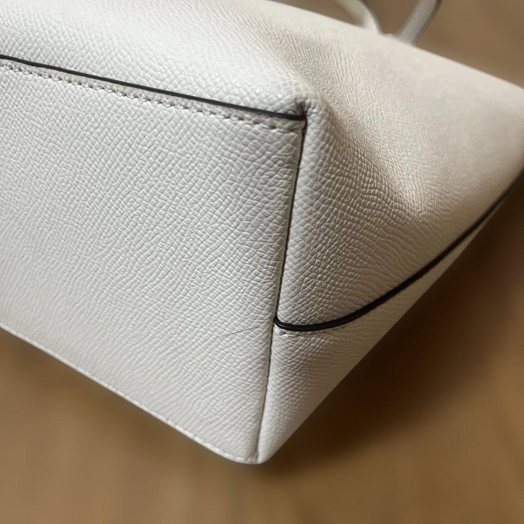 COACH ホワイトトートバッグ