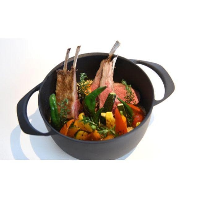 UNILLOY　キャセロール　20cm　くろがね　鍋 軽い 軽量 ホーロー 新品
