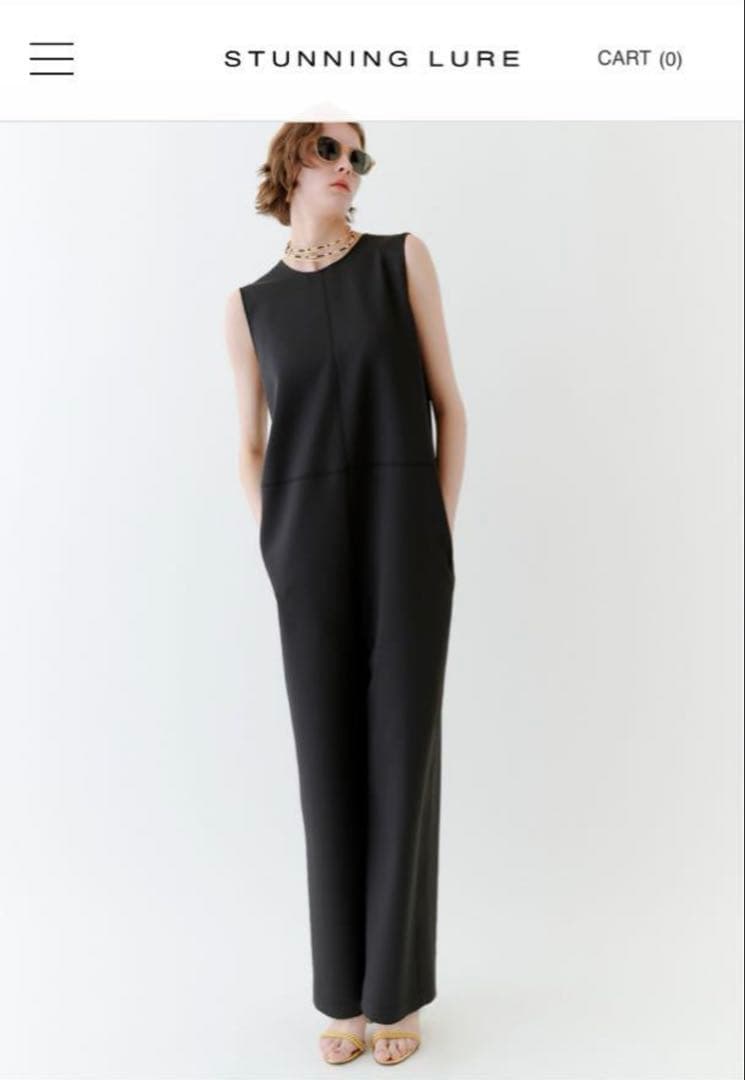 STUNNING LURE スタニングルアー バックVオールインワン 黒