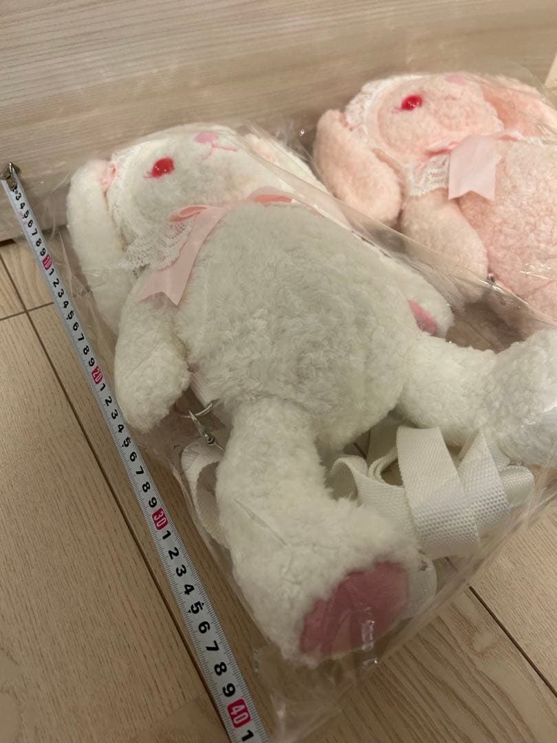 【新品未開封】 うさくみゃリュック　白ピンク　うさくみゃリュックミニ