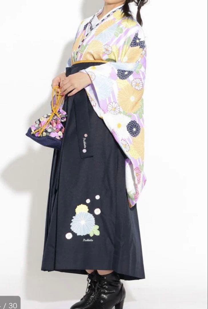 ピンクラテ　袴　150 卒業式