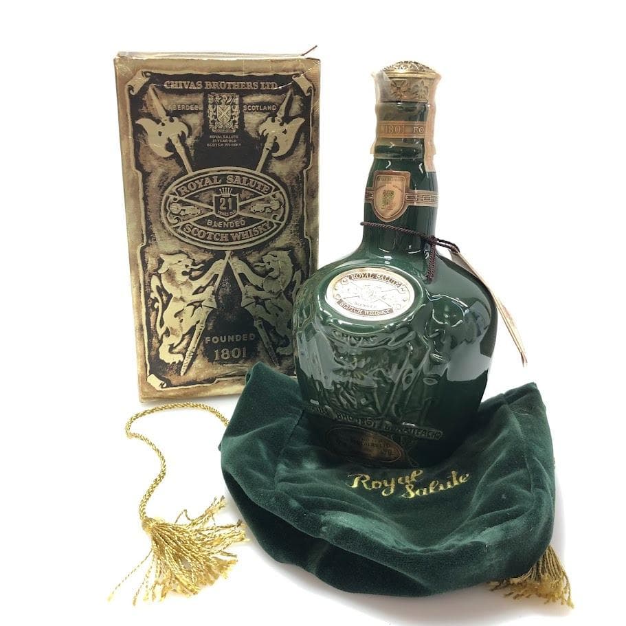 未開栓 ロイヤルサルート 21年 グリーン 緑 700ml 40% ウイスキー