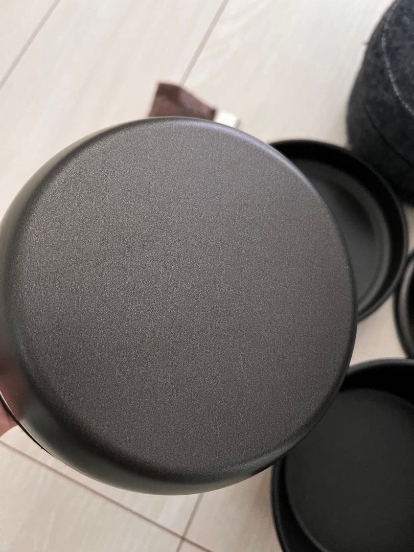 美品☆トランギア(trangia) ツンドラ3　ブラック　ウールケース付き