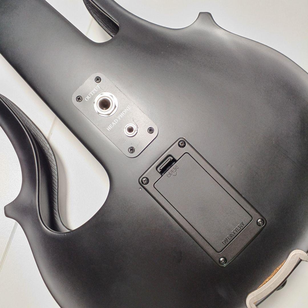 美品☆hallstatt ハルシュタット CV-210E エレキバイオリン 黒