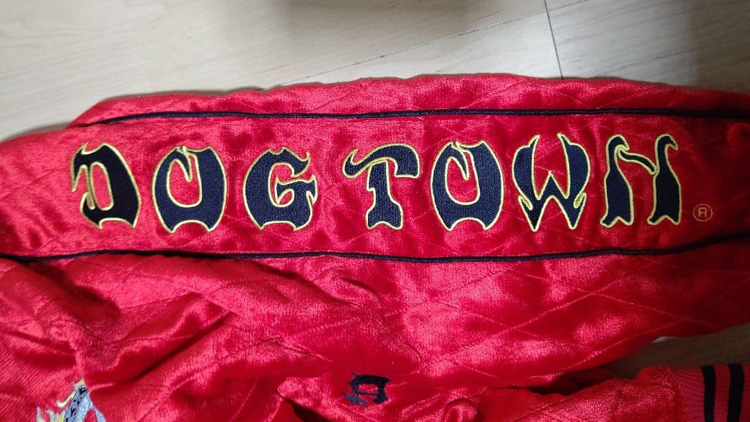 美品 DOGTOWN スカジャン ベロア SIZE XL
