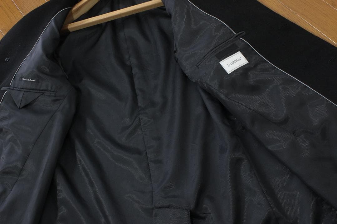 21【極美品】ダーバン カシミヤ100% ステンカラーコート LL AB7 A8