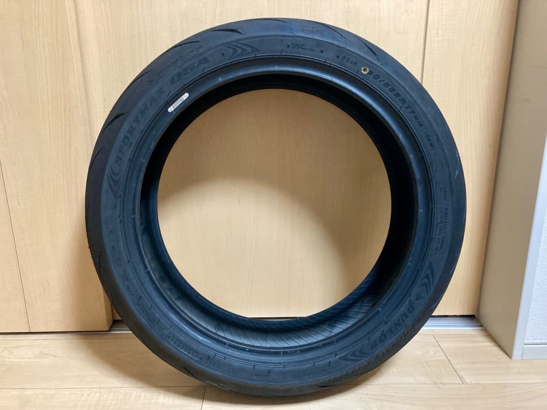 【中古】DUNLOP SPORTMAX Q5A 17インチ前後セット